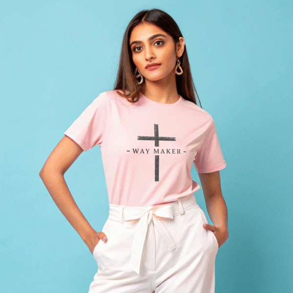 Way Maker Cross Christian Graphic T-Shirt